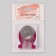 Forms for nail extension, 10 pcs, silver/pink color