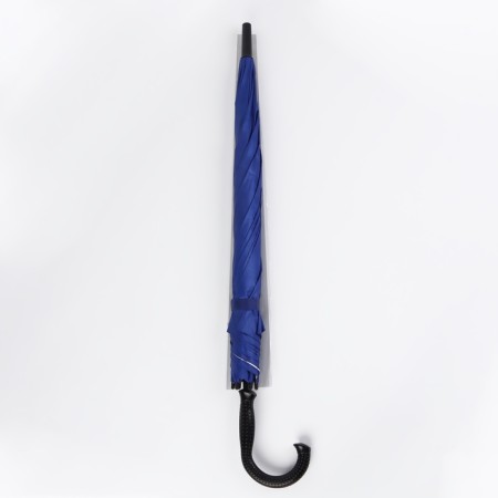 Umbrella - semi -automatic cane, "plain", 8 knitting needles, r = 52 cm, blue color-8