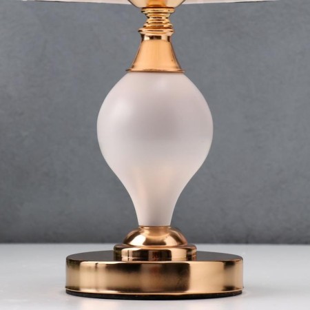 Galatea table "Galatea" 1x40W E27 220V white-gold 20x20x38.5 cm.-4