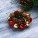 New Year's Wreath D-10 cm "Balls" bumps
