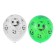 Shar Latex 14 "Twenthic ball", silk -screen printing, pastel, set 25 pcs., Mix colors
