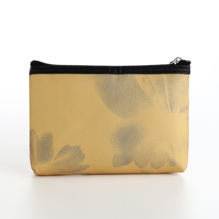 Cosmetic bag simple charm, 20*3*12, lightning department, yellow-1