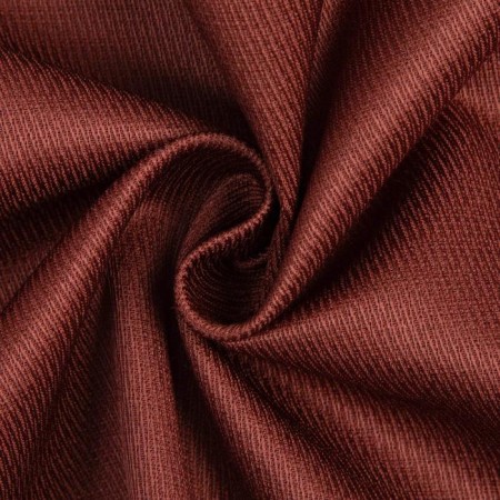 The tablecloth "Ethel" Cozy 150*220 +/- 3cm, ts. chocolate, pl. 192 g/m2, hl with VGMO-8