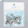 Decor Metal for creativity "Heart with the Crown" silver (B72286) 1.6x1 cm
