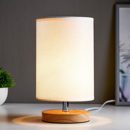 Table lamp 16494/1wt e27 40W white 13.5x13.5x28 cm Risalux-2
