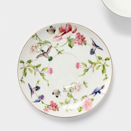 Tea pair Wingflora, 200 ml, 15 × 6 cm, ceramics-2