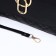 Bag-clate on magnet, long belt, black color