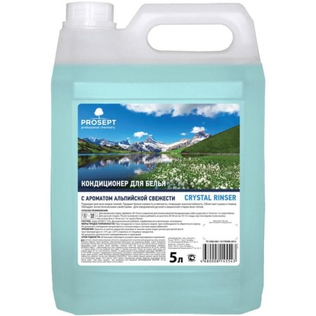 Crystal rinser linen "Alpine freshness", concentrate, 5 liters