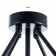 Luga "Lag" 5XLED 120W 3000-6000K black and white 81x81x30 cm Bayerlux