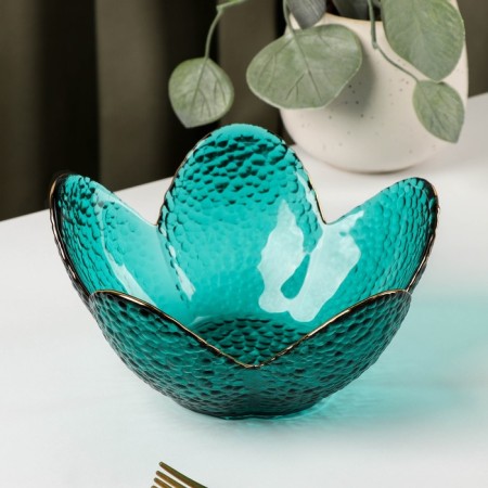 Glass Figure Salad Figure, 280 ml, 16 × 7.7 cm