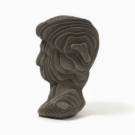David head figurine 10 x 10 x 16 cm-3