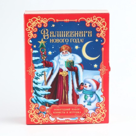 A set of sweets with a rubber snake "Magic New Year", 300g-4