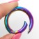 Karabin ring, d = 25/35 mm, thickness - 5 mm, 5 pcs, color gasoline