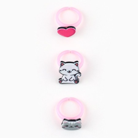 Ring 3 pcs with a tattoo "Be the most beautiful" 8 x 12 cm-6
