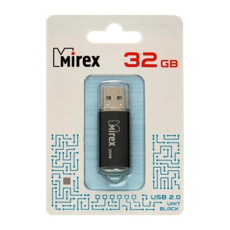 Flashka Mirex Unit Black, 32 GB, USB2.0, Thu up to 25 MB/s, PLO up to 15 Mb/s, black-4