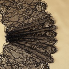 Lace cilia, 190 mm × 3 ± 0.5 m, black color