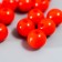 Beads for creativity plastic "Scarlet beads" set of 16 grams 1.2x1.2 cm