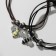 Bracelets "Demetrons" bees, black-brown color, l = 12.5 cm