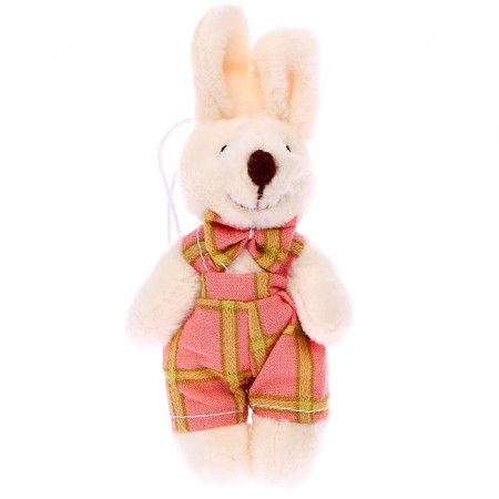 Soft toy "rabbit", cage, on suspension, species mix-2