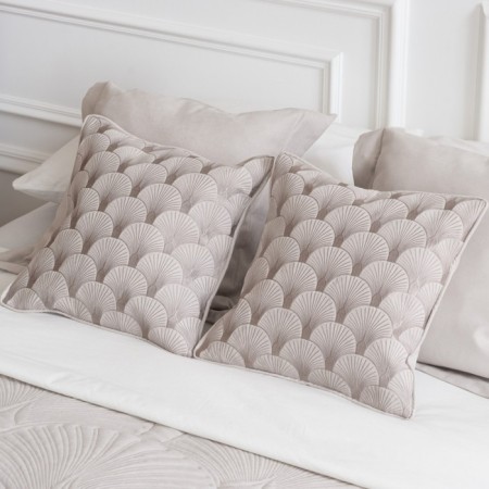 Cover with pillowcases "Hugo", size 230x250 cm, color light gray-1