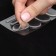 Shoe liners, adhesive, silicone, 6 pcs, transparent color