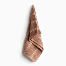 Ethel towel, col. Beige, 38x63 cm, 100% HL, Makra