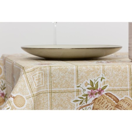 MEIWA tablecloth, rectangular, 152 x 228 cm, beige color-3