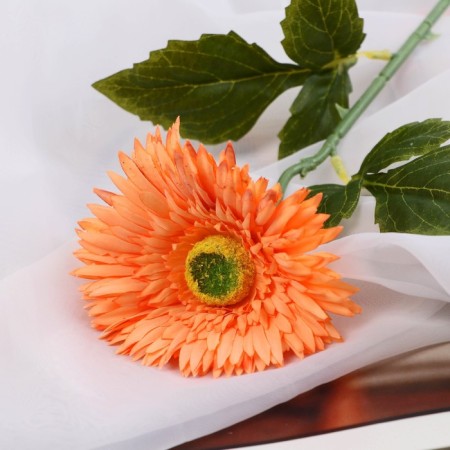 Artificial flowers "Terry Astra" 46x10 cm, orange-1
