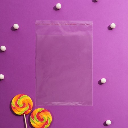 BOPP package with an adhesive valve 16 x 20/4 cm, 25 μm-2