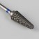 Cool fiber for manicure “cone”, average cut, 6 × 15 mm, in a plastic case