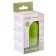 A container for storing and sterilizing the nipples and dummies, silicone, green color
