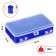 Helios equipment box double -sided, 14 x 8 x 4 cm, blue