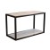 Hinged shelf 600, 600x250x360, black muar/oak sonom