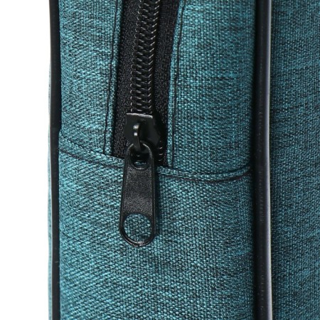 Folder with A4 handles, 350 x 270 x 60 mm, textile, premium office PDM-111 "Aquamarin"-8