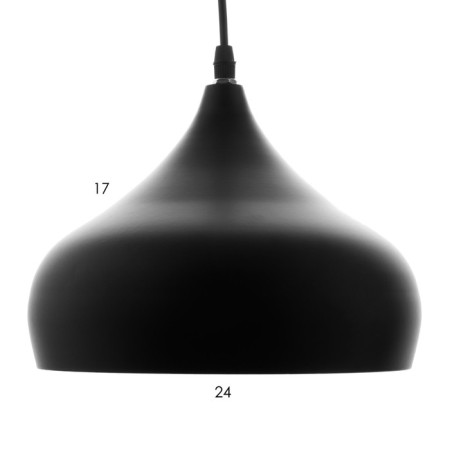 Suspension Bayerlux "Dome Duo" E27 Black-Red 24x24x18-118cm-5