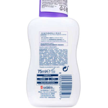 Deodorant Spray Women Lycia Cucumber and Green Tea, 75 ml-2