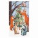 New Year's towel "Ethel" New Year Forest 40x73cm, 100% HL, sarzha 190 gr/m2
