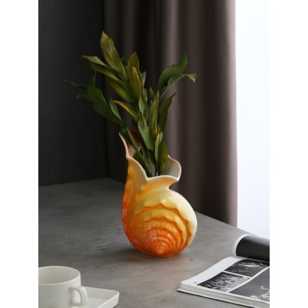 VAZA table "shell", ceramics, mix-6