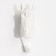 Nast-light decor "Horse" 12 x 3.8 cm, white