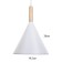 TRUKAL LOMK "Classic" E27 40W white 19.5x19.5x28-128cm