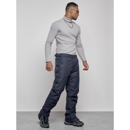 Semi-combinezone ski insulated male winter, size 48, dark blue color-19