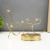 Nightlight "Love" LED from batteries 3haa gold 9.5x23x17.5 cm Risalux