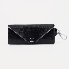Key on the button, length 13.5 cm, 7 carbines, black color
