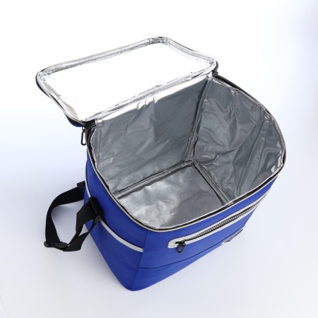 Bag-termo unlucky 16l, 28*20*30, department for Moln, 3 N/pocket, reg belt, blue-2