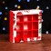 Folding box under 9 sweets, New Year's flashlight, 13.7 x 13.7 x 3.5 cm