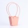 Bag for flowers embossing the powder moisture-resistant, 12x12-8x8-12.5 cm