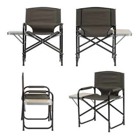 Tourist folding chair with the table Green Glade RS521, khaki-2