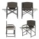 Tourist folding chair with the table Green Glade RS521, khaki