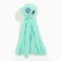 A toy for cats "octopus" from artificial fur, up to 19 cm, mint