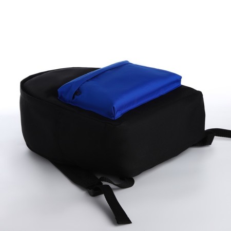 Sports backpack, Textura, 20 liters, black/blue color-2
